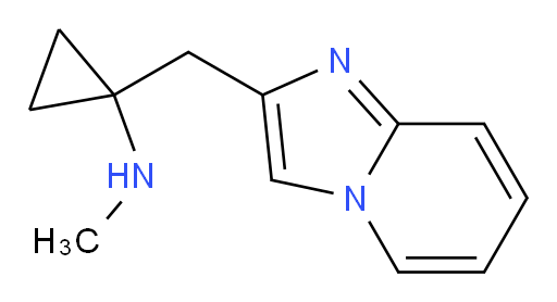 1-({imidazo[1,2-a]pyridin-2-yl}methyl)-N-methylcyclopropan-1-amine