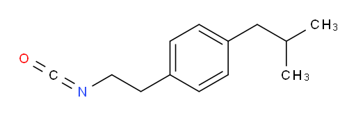 1-(2-isocyanatoethyl)-4-(2-methylpropyl)benzene