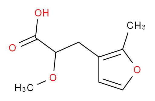2-methoxy-3-(2-methylfuran-3-yl)propanoic acid