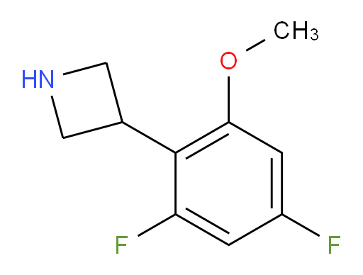 3-(2,4-difluoro-6-methoxyphenyl)azetidine