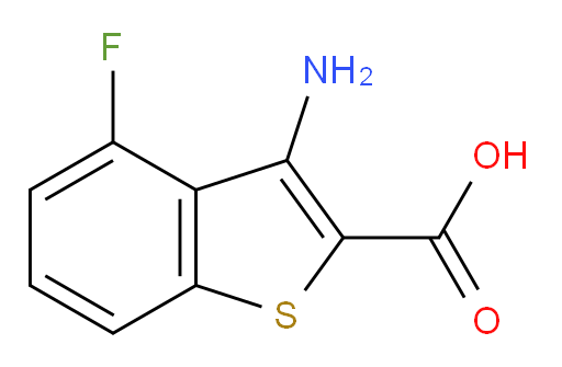 3-amino-4-fluoro-1-benzothiophene-2-carboxylic acid
