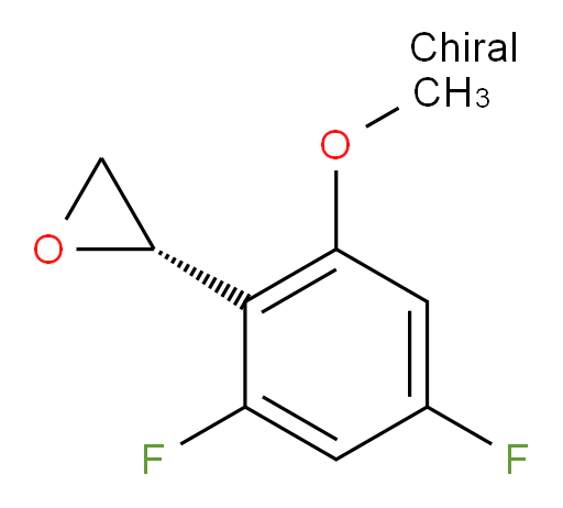 (2S)-2-(2,4-difluoro-6-methoxyphenyl)oxirane