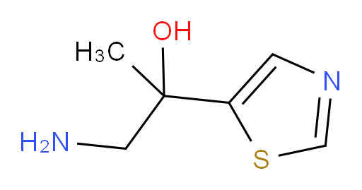 1-amino-2-(1,3-thiazol-5-yl)propan-2-ol