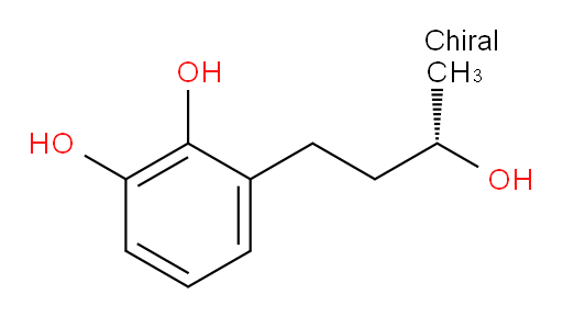 3-[(3S)-3-hydroxybutyl]benzene-1,2-diol