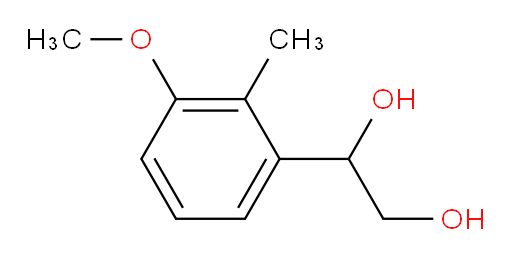 1-(3-methoxy-2-methylphenyl)ethane-1,2-diol