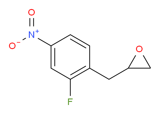 2-[(2-fluoro-4-nitrophenyl)methyl]oxirane