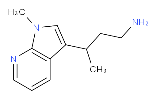 3-{1-methyl-1H-pyrrolo[2,3-b]pyridin-3-yl}butan-1-amine