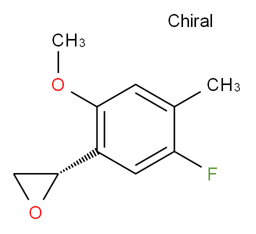 (2S)-2-(5-fluoro-2-methoxy-4-methylphenyl)oxirane
