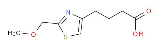 4-[2-(methoxymethyl)-1,3-thiazol-4-yl]butanoic acid
