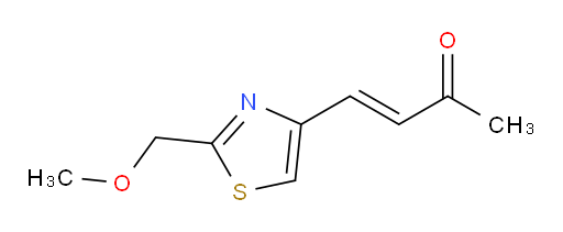 4-[2-(methoxymethyl)-1,3-thiazol-4-yl]but-3-en-2-one