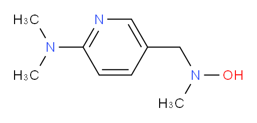 5-{[hydroxy(methyl)amino]methyl}-N,N-dimethylpyridin-2-amine