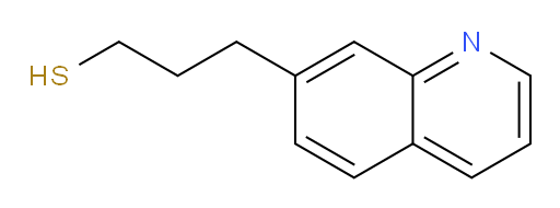 3-(quinolin-7-yl)propane-1-thiol