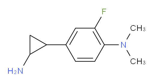 4-(2-aminocyclopropyl)-2-fluoro-N,N-dimethylaniline