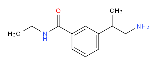 3-(1-aminopropan-2-yl)-N-ethylbenzamide