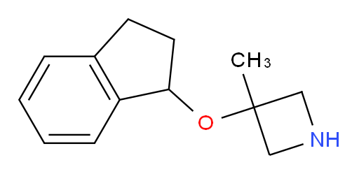 3-(2,3-dihydro-1H-inden-1-yloxy)-3-methylazetidine