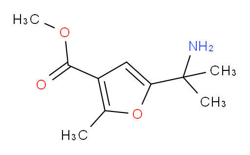 methyl 5-(2-aminopropan-2-yl)-2-methylfuran-3-carboxylate