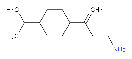 3-[4-(propan-2-yl)cyclohexyl]but-3-en-1-amine