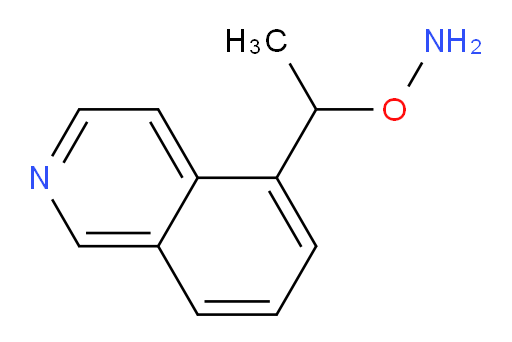 O-[1-(isoquinolin-5-yl)ethyl]hydroxylamine