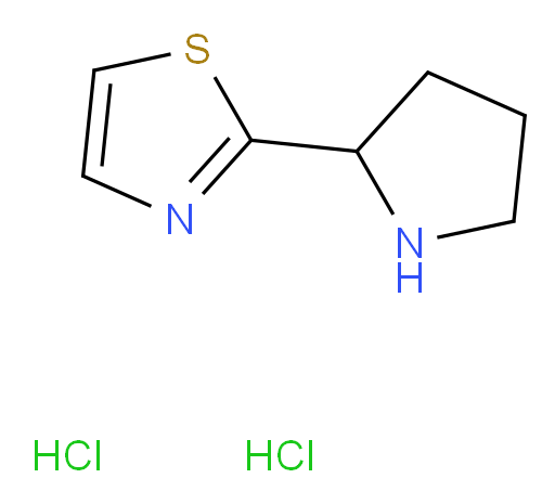 2-(pyrrolidin-2-yl)-1,3-thiazole dihydrochloride
