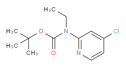 tert-butyl N-(4-chloropyridin-2-yl)-N-ethylcarbamate