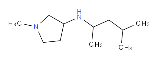 1-methyl-N-(4-methylpentan-2-yl)pyrrolidin-3-amine