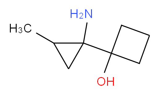 1-(1-amino-2-methylcyclopropyl)cyclobutan-1-ol