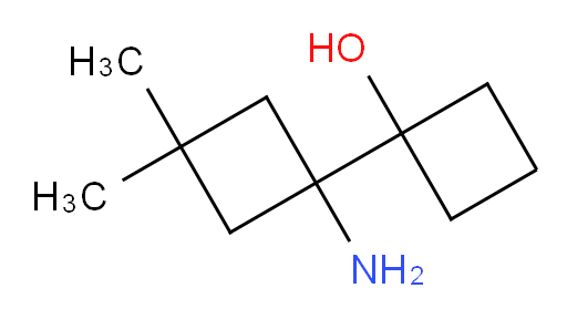 1-(1-amino-3,3-dimethylcyclobutyl)cyclobutan-1-ol