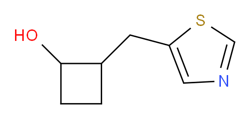2-[(1,3-thiazol-5-yl)methyl]cyclobutan-1-ol