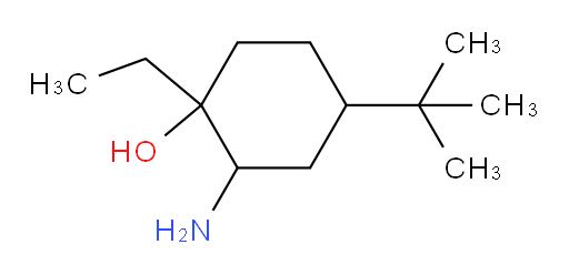 2-amino-4-tert-butyl-1-ethylcyclohexan-1-ol