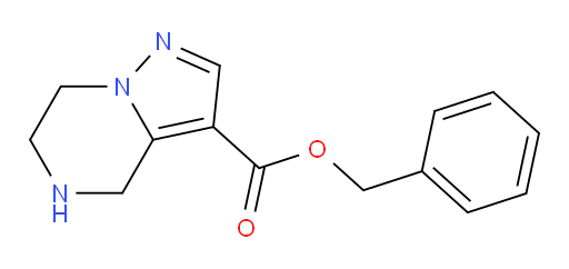 benzyl 4H,5H,6H,7H-pyrazolo[1,5-a]pyrazine-3-carboxylate