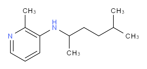 2-methyl-N-(5-methylhexan-2-yl)pyridin-3-amine