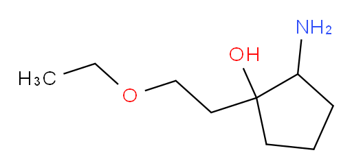 2-amino-1-(2-ethoxyethyl)cyclopentan-1-ol