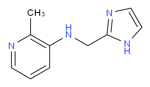 N-[(1H-imidazol-2-yl)methyl]-2-methylpyridin-3-amine