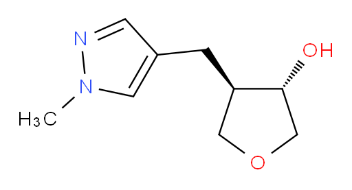 rac-(3R,4S)-4-[(1-methyl-1H-pyrazol-4-yl)methyl]oxolan-3-ol