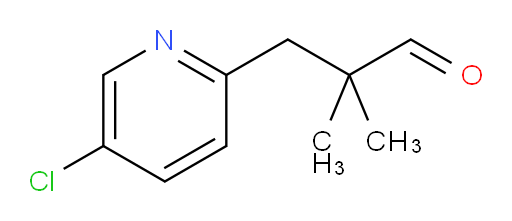 3-(5-chloropyridin-2-yl)-2,2-dimethylpropanal