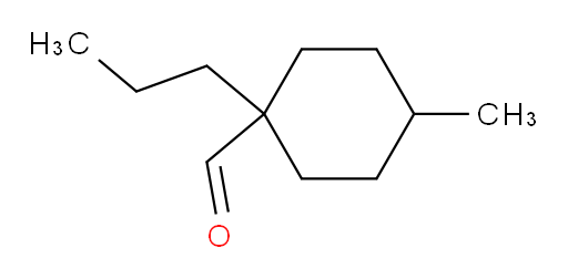 4-methyl-1-propylcyclohexane-1-carbaldehyde