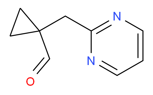 1-[(pyrimidin-2-yl)methyl]cyclopropane-1-carbaldehyde
