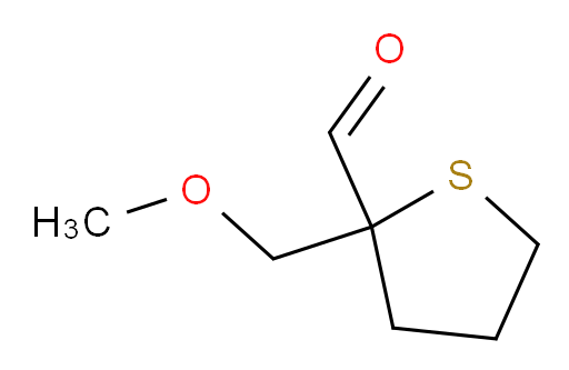 2-(methoxymethyl)thiolane-2-carbaldehyde