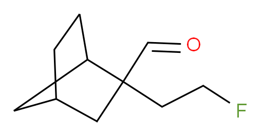 2-(2-fluoroethyl)bicyclo[2.2.1]heptane-2-carbaldehyde