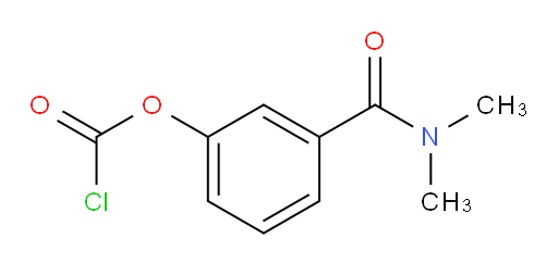 3-(dimethylcarbamoyl)phenyl chloroformate