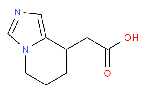 2-{5H,6H,7H,8H-imidazo[1,5-a]pyridin-8-yl}acetic acid