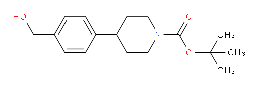 tert-butyl 4-[4-(hydroxymethyl)phenyl]piperidine-1-carboxylate
