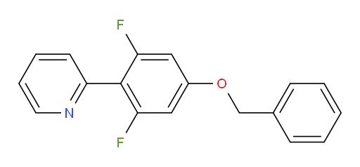 2-[4-(benzyloxy)-2,6-difluorophenyl]pyridine