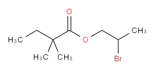 2-bromopropyl 2,2-dimethylbutanoate