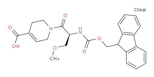 1-[(2S)-2-({[(9H-fluoren-9-yl)methoxy]carbonyl}amino)-3-methoxypropanoyl]-1,2,3,6-tetrahydropyridine-4-carboxylic acid