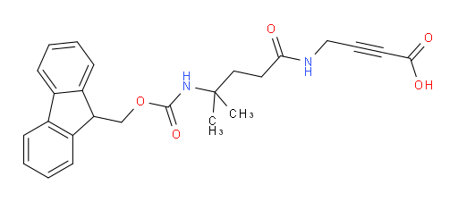 4-[4-({[(9H-fluoren-9-yl)methoxy]carbonyl}amino)-4-methylpentanamido]but-2-ynoic acid
