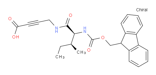 4-[(2S,3S)-2-({[(9H-fluoren-9-yl)methoxy]carbonyl}amino)-3-methylpentanamido]but-2-ynoic acid
