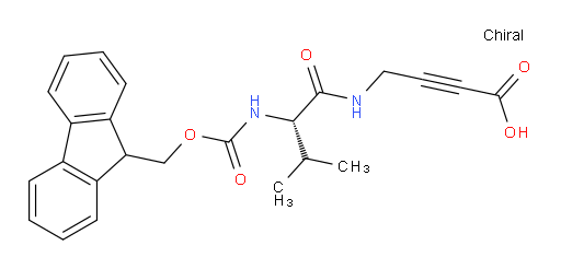 4-[(2S)-2-({[(9H-fluoren-9-yl)methoxy]carbonyl}amino)-3-methylbutanamido]but-2-ynoic acid