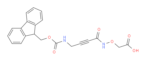 2-{[4-({[(9H-fluoren-9-yl)methoxy]carbonyl}amino)but-2-ynamido]oxy}acetic acid