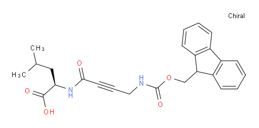 (2R)-2-[4-({[(9H-fluoren-9-yl)methoxy]carbonyl}amino)but-2-ynamido]-4-methylpentanoic acid